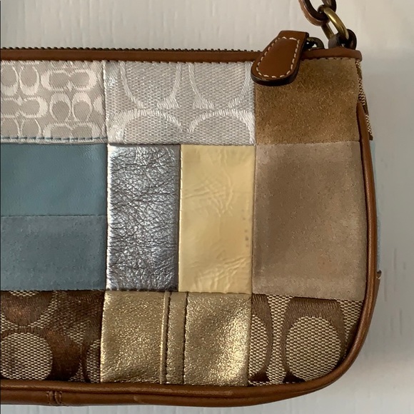 COACH Rare Patchwork Mini Purse - Picture 8 of 16